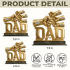 Custom Acrylic Plaque - Personalized Father's Day Birthday Gifts For Dad, Grandpa - Your Strength Grows Us