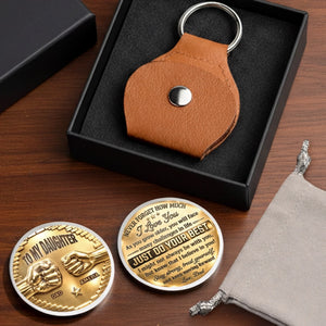 Custom Pocket Hug - Personalized Birthday Gifts For Daughter - A Reminder She’ll Carry Forever