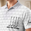 Custom All Over Print Polo Shirt - Personalized Father's Day Birthday Golf Gifts For Dad, Grandpa - Good Times And Tee Lines