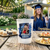 Custom Photo Graduation Cups - Personalized Graduation Gifts For Him, Her - A Toast To The Next Chapter