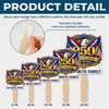 Custom Hand Fan - Personalized America 250th Anniversary Gifts For Mom, Dad, Brother, Sister, Kids - One Nation Endless Dreams
