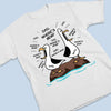 Custom Unisex T-shirt, Premium T-shirt, Hoodie - Personalized Funny Father's Day Gifts For Dad, Grandpa - Dad Gull Energy Only
