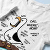 Custom Unisex T-shirt, Premium T-shirt, Hoodie - Personalized Funny Father's Day Gifts For Dad, Grandpa - Dad Gull Energy Only