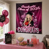 Custom Photo Backdrop - Personalized Graduation Gifts For Him, Her - Celebrating Big Dreams