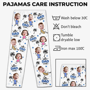 Custom Photo Pajama Pants - Personalized Father's Day Birthday Gifts For Dad, Grandpa - Dad’s Love Means Everything