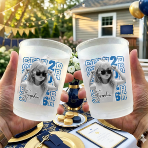 Custom Photo Graduation Cups - Personalized Graduation Gifts For Him, Her - Little Legend, Big Milestone