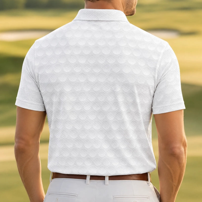 Custom All Over Print Polo Shirt - Personalized Father's Day Birthday Golf Gifts For Dad, Grandpa - Enjoy Every Shot
