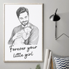 Custom Photo Vertical Poster - Personalized Mother's Day, Father's Day Gifts For Mom, Grandma, Dad, Grandpa - Roots Strong Love Endless