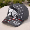 Custom Hat, All Over Print Classic Cap - Personalized Father's Day Gifts For Dad, Grandpa - Raised By A Legend