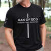 Custom T-Shirt - Personalized Father's Day Birthday Gifts For Dad, Grandpa - Man Of God