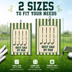 Custom Golf Towel - Personalized Father's Day Birthday Golf Gifts For Dad, Grandpa - Keep Calm & Golf On