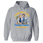 Custom T-shirt, Premium T-shirt, Hoodie - Personalized Summer Vacation And Travel Gifts For Wife, Husband, Cruise Lovers - Partners On Deck For Life