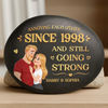 Custom Printed Rock - Personalized Anniversary Wedding Gifts For Husband And Wife, Him And Her - Annoying You Is My Love Language