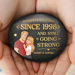 Custom Printed Rock - Personalized Anniversary Wedding Gifts For Husband And Wife, Him And Her - Annoying You Is My Love Language