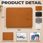 Custom Charging Mat - Personalized Father's Day Birthday Gifts For Dad, Grandpa - Forever Thankful For Dad