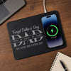 Custom Charging Mat - Personalized Father's Day Birthday Gifts For Dad, Grandpa - Forever Thankful For Dad