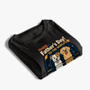 Custom Unisex T-shirt, Hoodie - Personalized Father's Day Birthday Gifts For Dog Lovers, Dog Dad - You Had Us At Woof