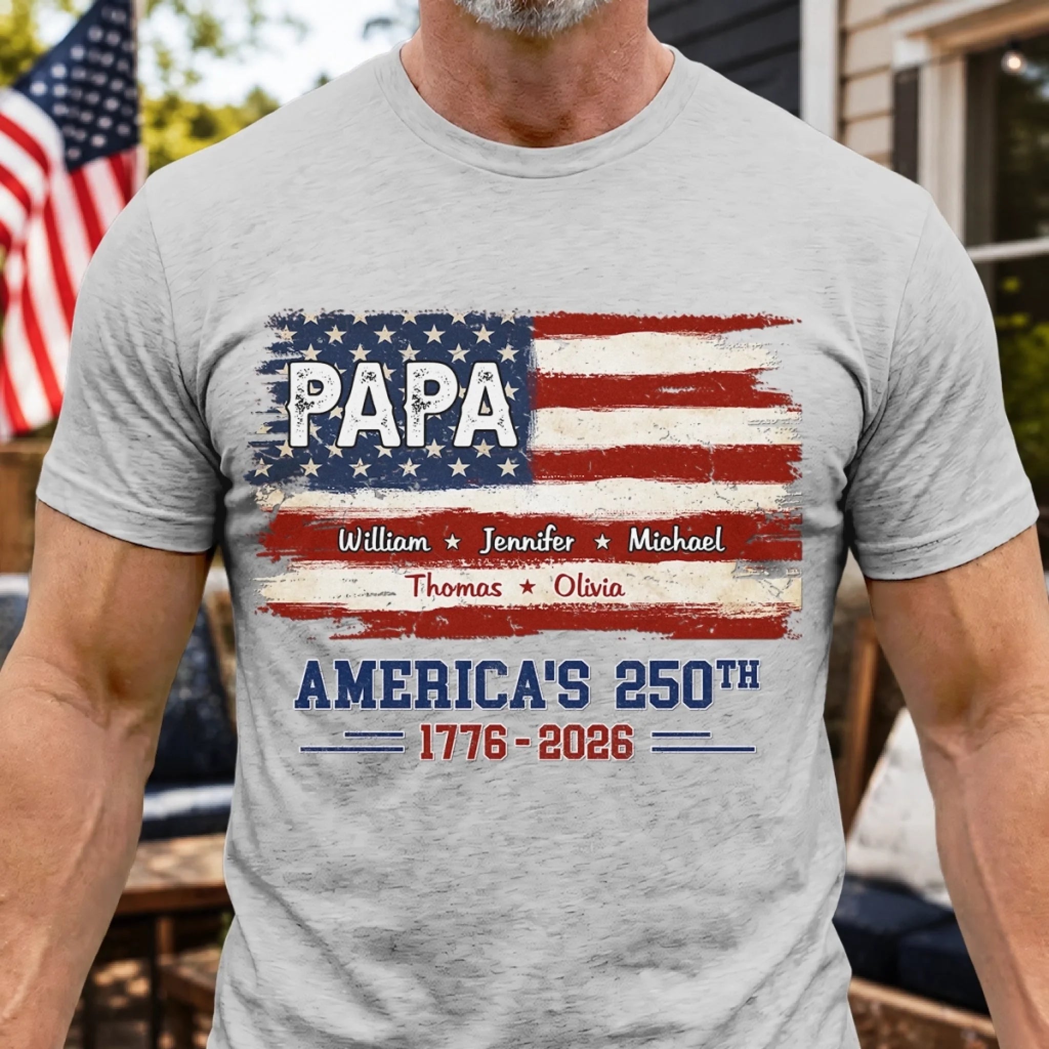 Custom T-shirt, Hoodie - Personalized America 250th Anniversary
