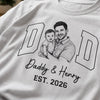 Custom Photo Unisex T-shirt, Premium T-shirt, Hoodie - Personalized Mother's Day, Father's Day Gifts For Mom, Grandma, Dad, Grandpa - Built On Love And Laughter