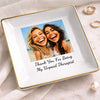 Custom Photo Funny Caricature Jewelry Dish - Personalized Best Friend Birthday Gifts For Women, Besties, Sisters, BFF - My Favorite Weirdo