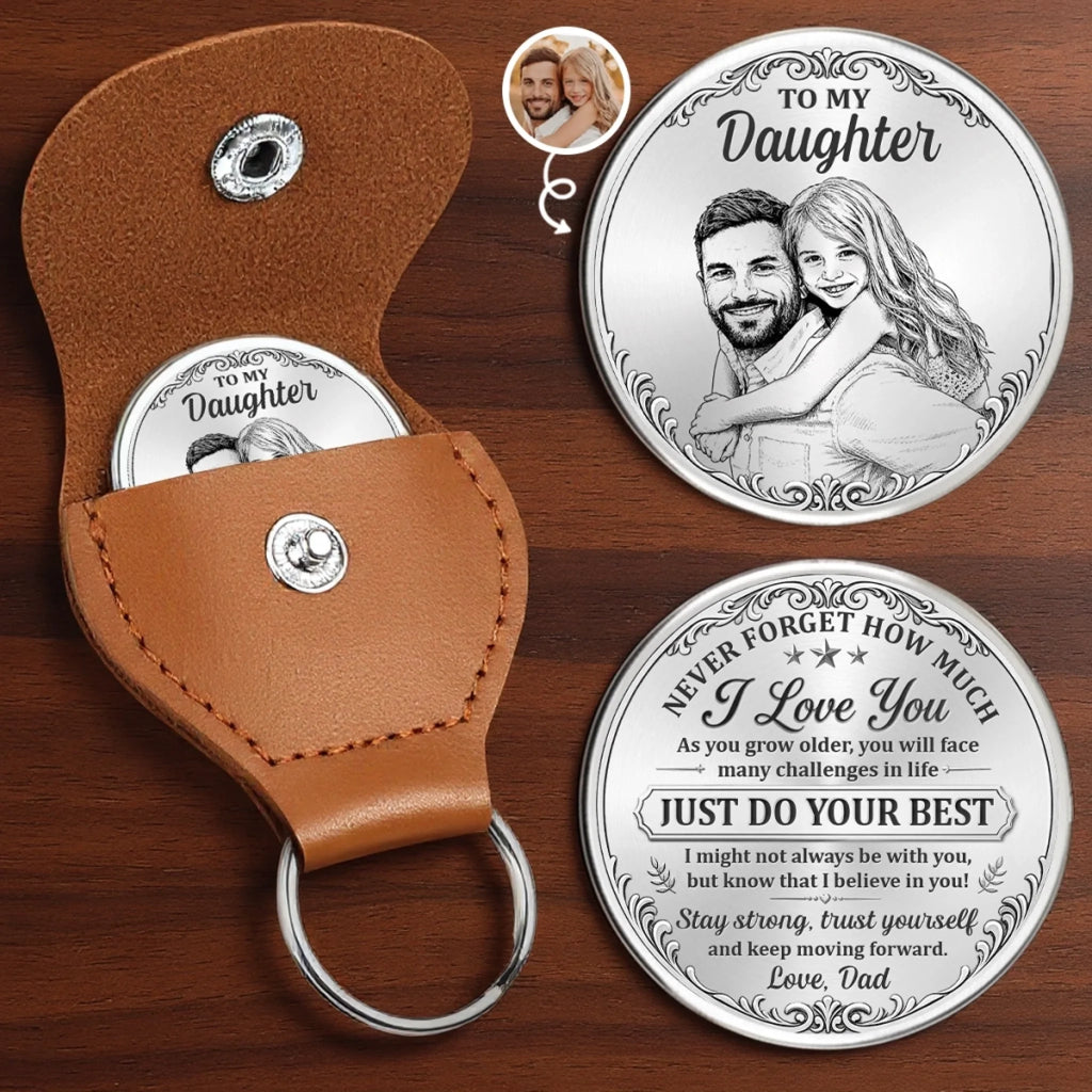 Custom Photo Pocket Hug - Personalized Birthday Gifts For Daughter - Always Your Biggest Fan 商品缩略图