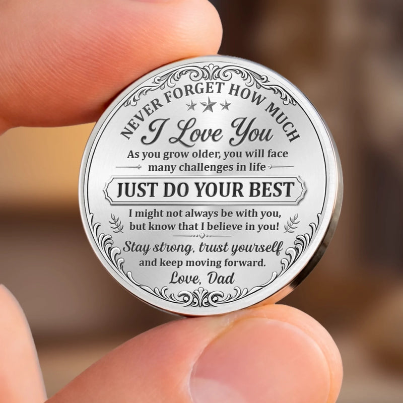 Custom Photo Pocket Hug - Personalized Birthday Gifts For Daughter - Always Your Biggest Fan