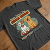 Custom Unisex T-shirt, Hoodie - Personalized Father's Day Birthday Gifts For Dog Lovers, Dog Dad - The Real Boss Has Paws