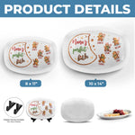 Nana's Perfect Batch - Family Personalized Custom Platter - Christmas Gift For Mom, Grandma