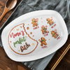 Nana's Perfect Batch - Family Personalized Custom Platter - Christmas Gift For Mom, Grandma