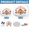 Custom Platter - Personalized Father's Day Birthday Gifts For Dad, Grandpa - King Of The Grill