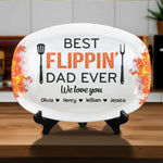 Custom Name Funny Best Dad Gifts for Father's Day - Personalized Platter