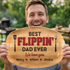 Custom Platter - Personalized Father's Day Birthday Gifts For Dad, Grandpa - Smoke Meat Enjoy Life