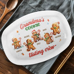 Christmas Eve Is Family Night - Family Personalized Custom Platter - Christmas Gift For Mom, Grandma
