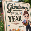 Custom Home Decor Metal Sign - Personalized  Birthday Garden Gifts For Gardeners - Greenery Is My Therapy