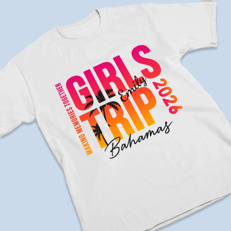 Custom T-shirt, Premium T-shirt, Hoodie - Personalized Summer Vacation And Travel Gifts For Best Friends, Family - Chasing The Endless Summer