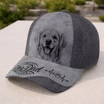 Custom Photo Cap - Personalized Father's Day Birthday Gifts For Dog Cat Lovers, Dog Dad And Mom, Cat Owners - Love Comes With Paws