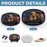 Custom Platter - Personalized America 250th Anniversary Gifts For Mom, Dad, Brother, Sister, Kids - 250 Years Of Freedom