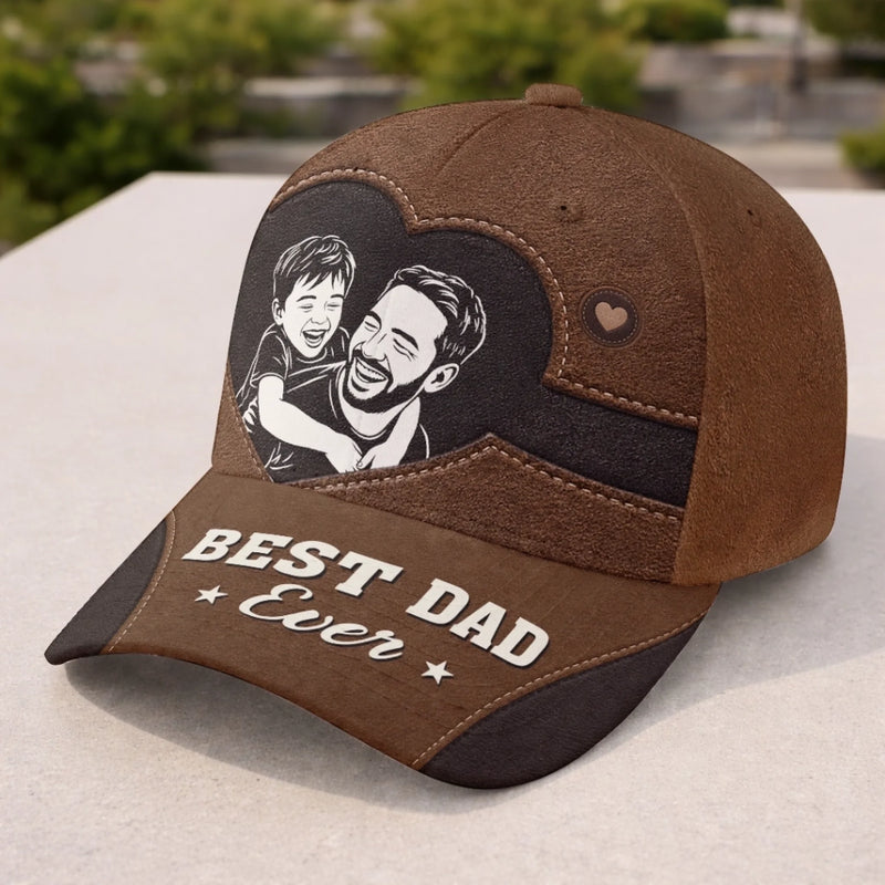 Custom Photo Cap - Personalized Father's Day Birthday Gifts For Dad, Grandpa - Timeless Style Legendary Dad