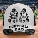 Custom American Football Cap - Personalized Father's Day Birthday Gifts For Dad, Grandpa, Football Lovers, Sports Fans, Sports Lovers - Friday Night Lights Forever