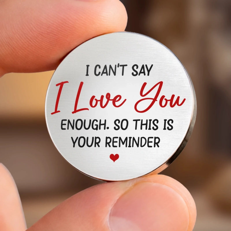Custom Pocket Hug - Personalized Anniversary Wedding Gifts For Husband And Wife, Him And Her - Promise For Life