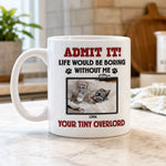 Custom Photo Life Would Be Boring Without Us, We Woof You - Dog & Cat Personalized Custom 3D Inflated Effect Printed Mug - Father's Day, Gift For Dad, Dog Lovers