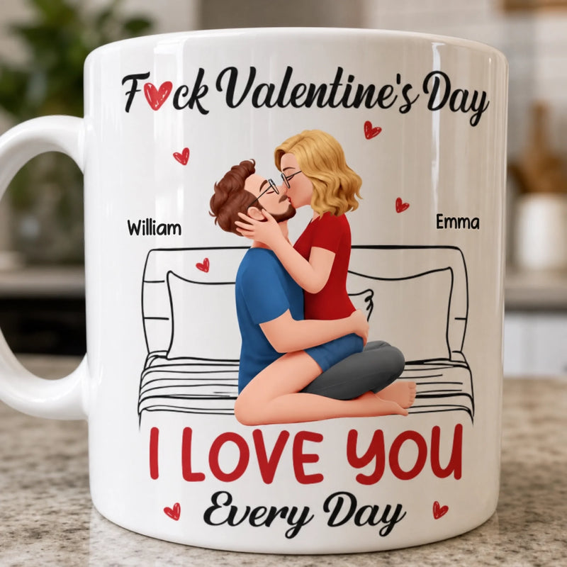 Custom Mug - Personalized Anniversary Wedding Gifts For Husband And Wife, Him And Her - One Life One Love