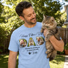 Custom Photo Life Is Better With You Dad - Dog Personalized Custom Unisex T-shirt, Premium T-shirt, Hoodie - Father's Day, Gift For Dad, Pet Owners, Pet Lovers