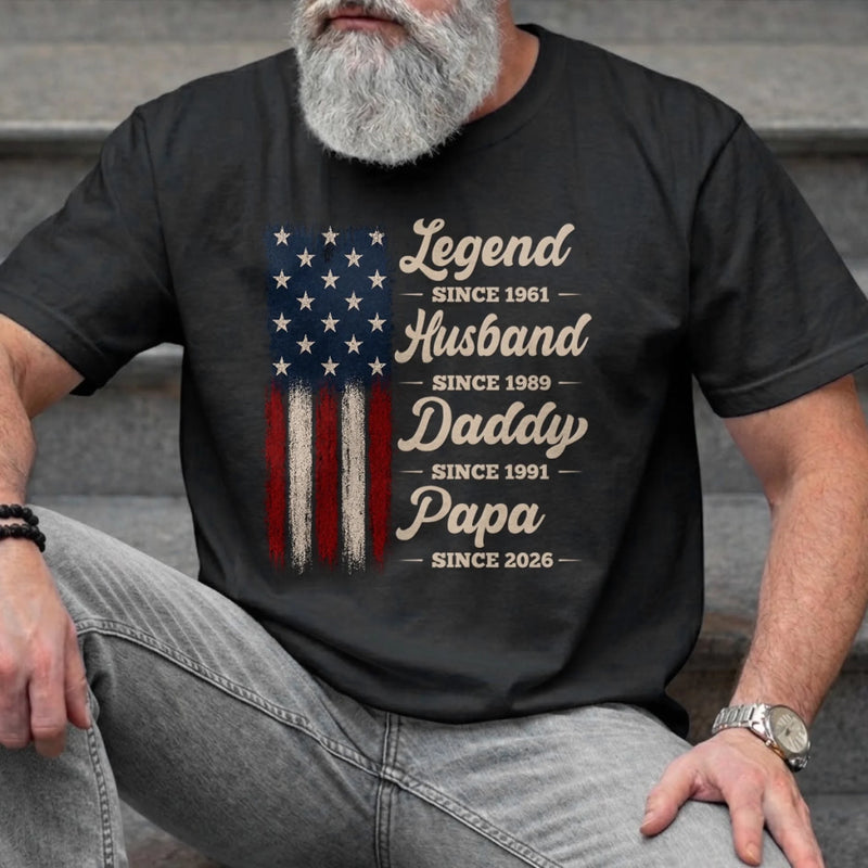 Custom T-shirt, Hoodie - Personalized Father's Day Birthday Gifts For Dad, Grandpa - Dad Makes Every Day Better