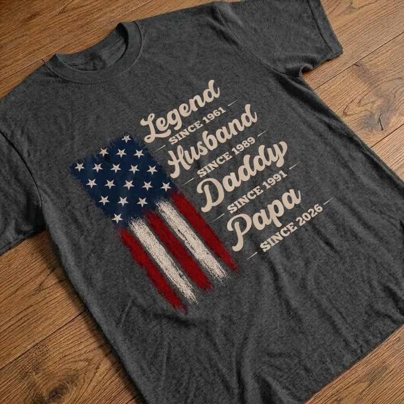 Custom T-shirt, Hoodie - Personalized Father's Day Birthday Gifts For Dad, Grandpa - Dad Makes Every Day Better