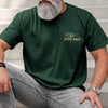 Custom Photo Unisex T-shirt - Personalized Father's Day Birthday Gifts For Dog Cat Lovers, Dog Dad And Mom, Cat Owners - Rescued By My Fur Baby