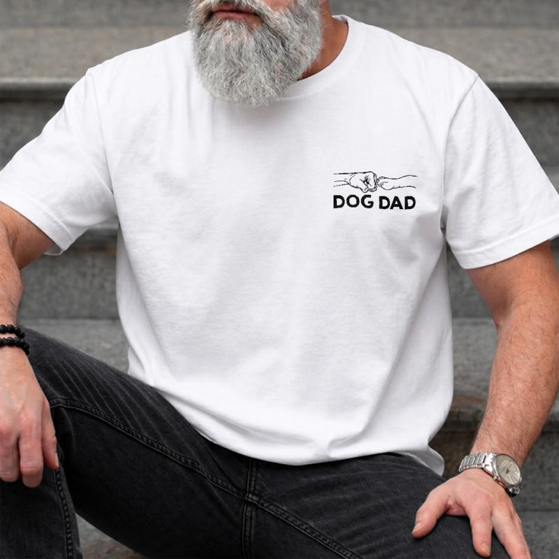 Custom Photo Unisex T-shirt - Personalized Father's Day Birthday Gifts For Dog Cat Lovers, Dog Dad And Mom, Cat Owners - Fur Babies Steal Hearts