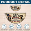 Custom Non-Pleated Fan Flag -  Personalized America 250th Anniversary Gifts For Mom, Dad, Brother, Sister, Kids - Celebrating 250 Years Strong
