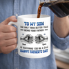 Custom 3D Inflated Effect Printed Mug - Personalized Father's Day Birthday Gifts For Son - Built A Legacy