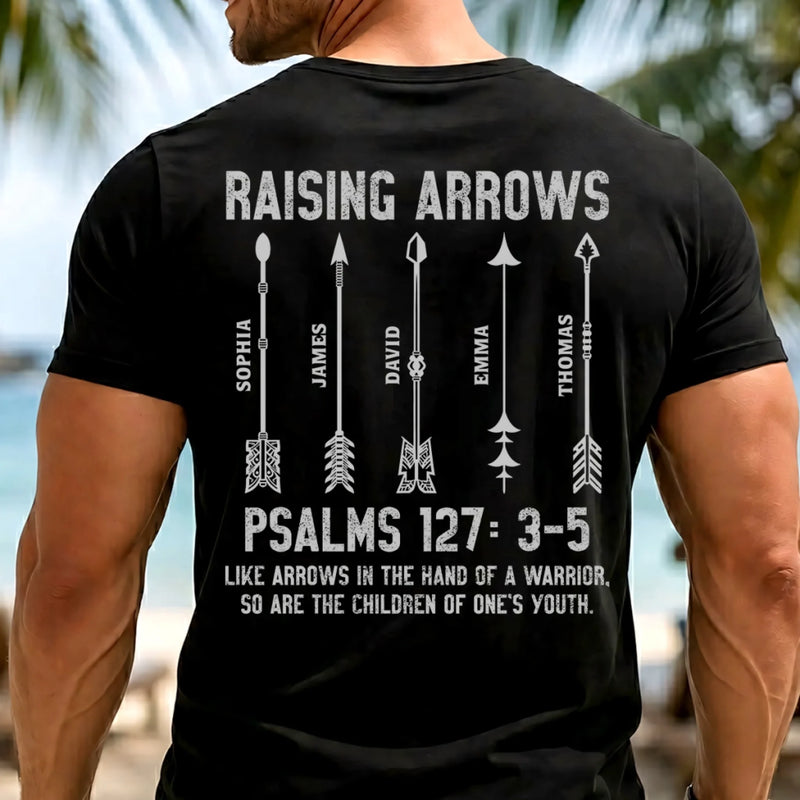 Custom Christian T-shirt, Hoodie - Personalized Father's Day Birthday Gifts For Dad, Grandpa - Made By Love Raised By Dad